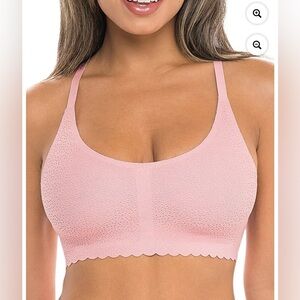 🔴‎ 3/$12 Juniors Pink Racerback Bralette! NWT! Size XS.